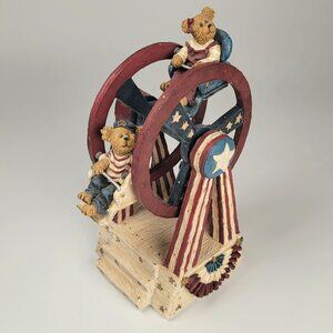 Boyds Bear Martha Dolly George All American Fun Musical Music Figurine LE 227815